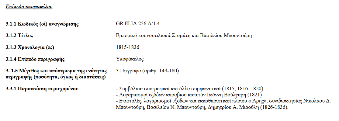 επίπεδο περιγραφής